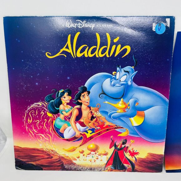 Walt Disney‎ Animated Classic Aladdin Laserdisc PILA-1278 Japanese - Picture 2 of 8